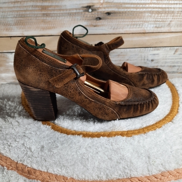 Born Shoes - Born crown Rowena heel leather shoes size 9